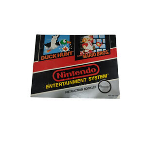 Nintendo Game instructions booklet only for Duck Hunt/Super Mario Brothers1985